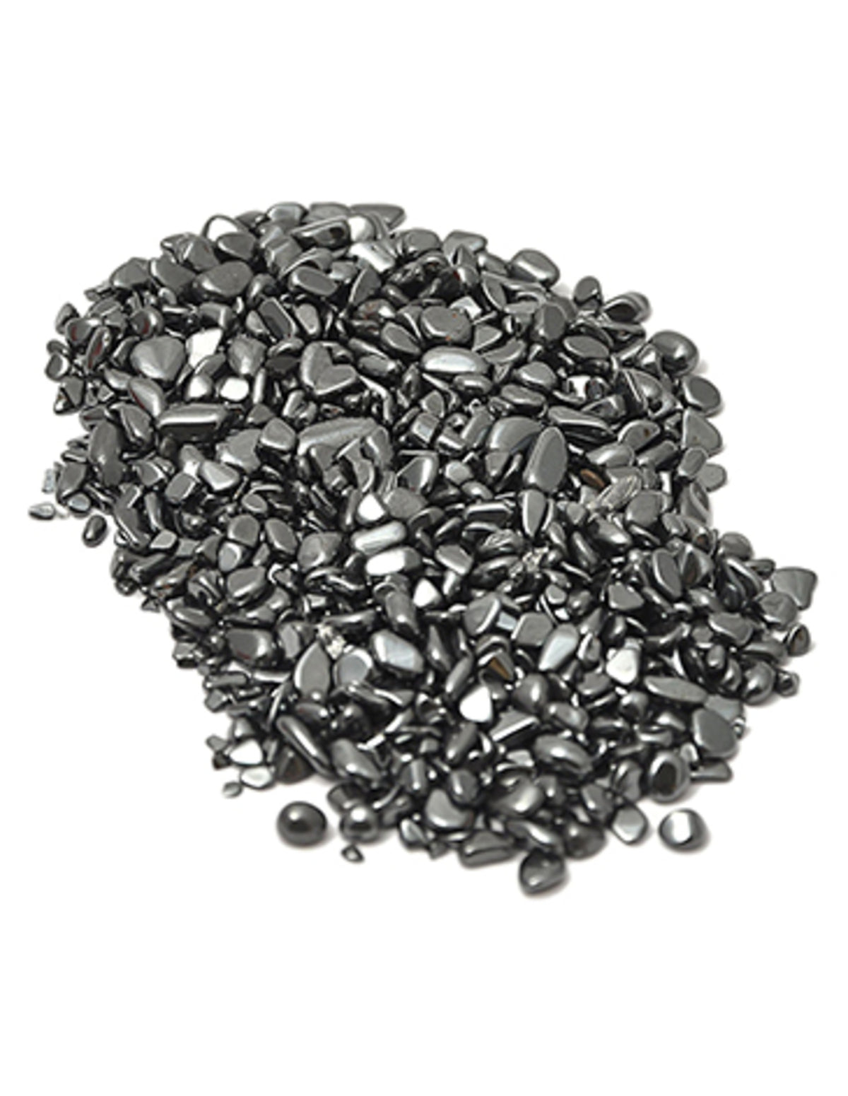 Hematit trumlade stenar, 100 g