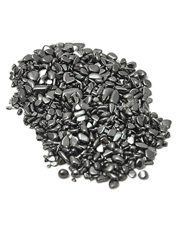 Hematit trumlade stenar, 100 g