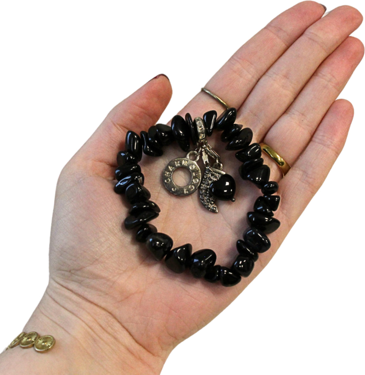 Hematit armband, Ruby Mania nr 9, 19 cm