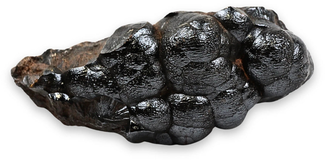 Hematit rå bit, 5 x 5 x 12 cm, nr 07 (472 g)