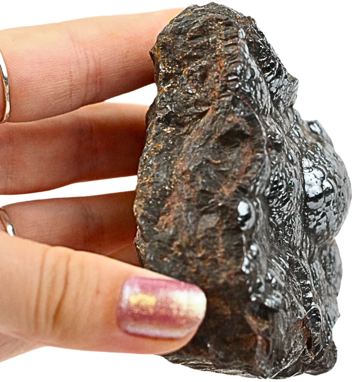 Hematit rå bit, 8 x 3,5 x 6,5 cm, nr 12 (417 g)