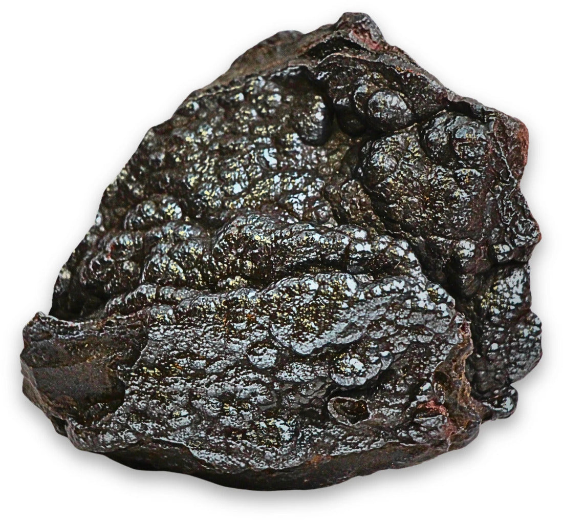 Hematit rå bit, 4,5 x 7,5 x 10 cm, nr 13 (454 g)