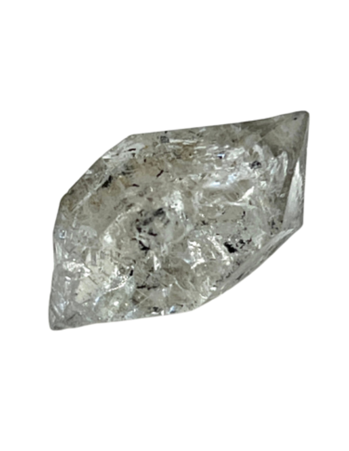Herkimer diamant, rå kristall, 2 till 3 cm, från Afghanistan