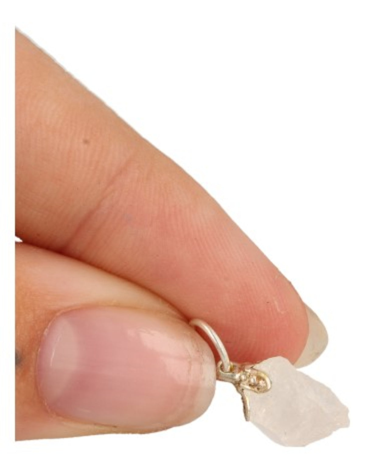 Herkimerdiamant hänge, klar kvarts från New York