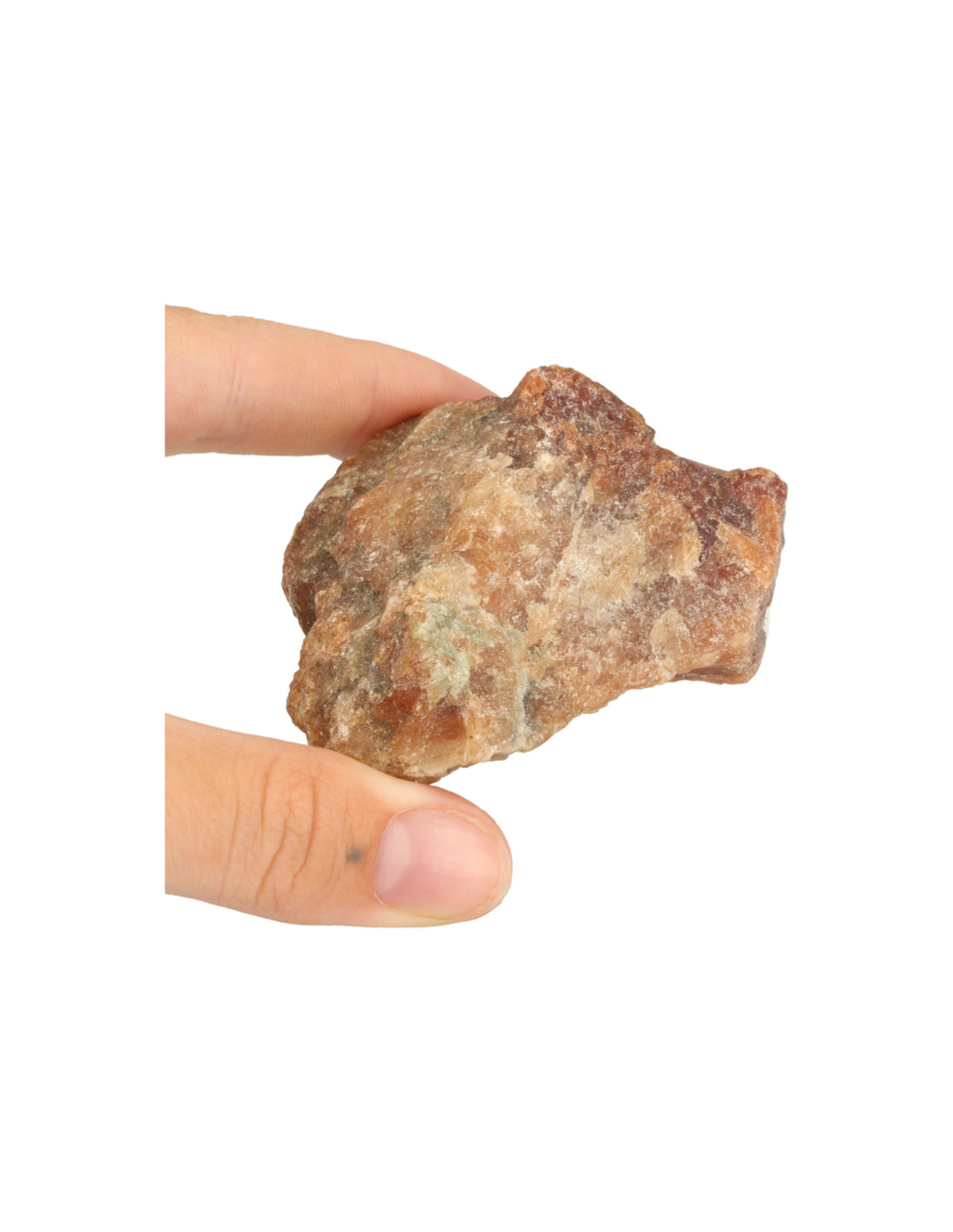 Hessonit rå kristall, orange, 7 x 4,5 x 3 cm, 170 g, nr 4