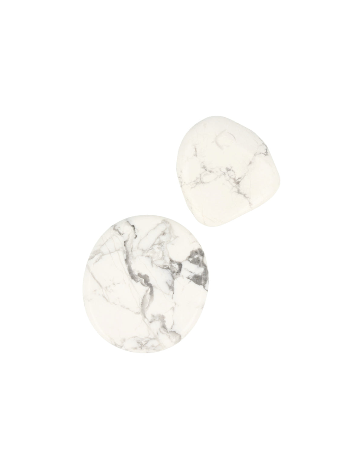 Howlit ficksten, vit, 3 till 5 cm