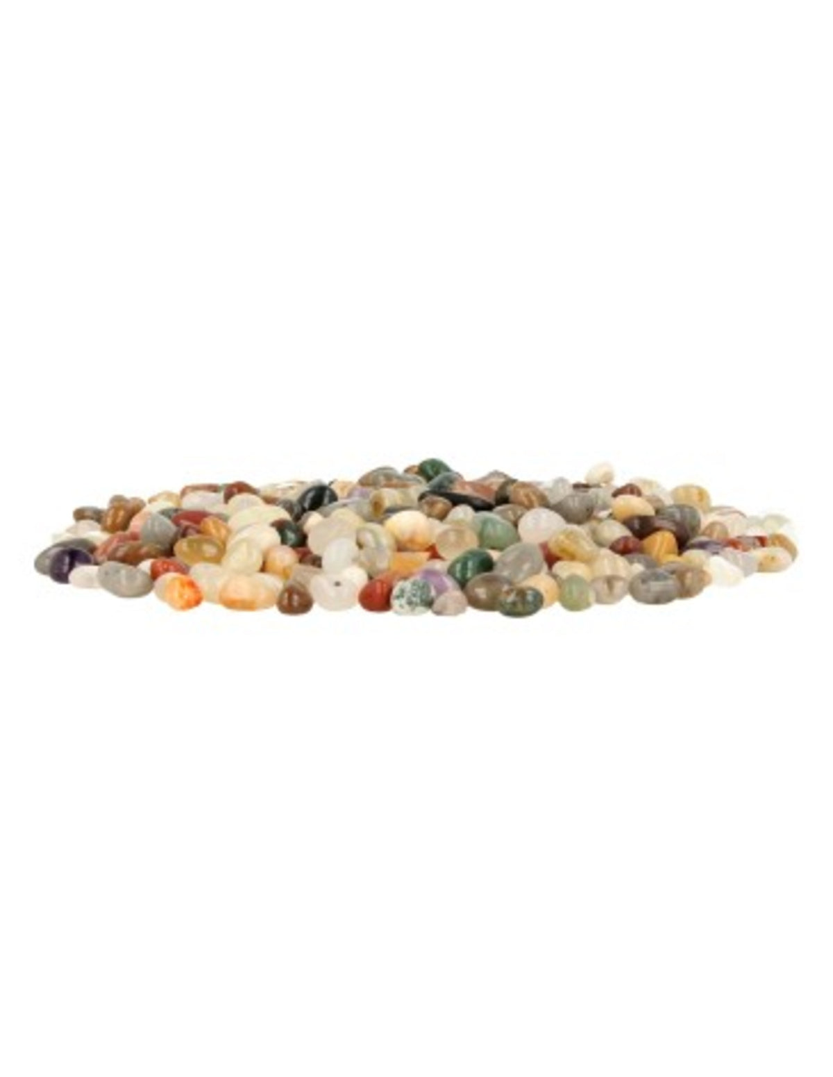 Blandade trumlade stenar, Indien mix, 100 g, 1 till 2 cm