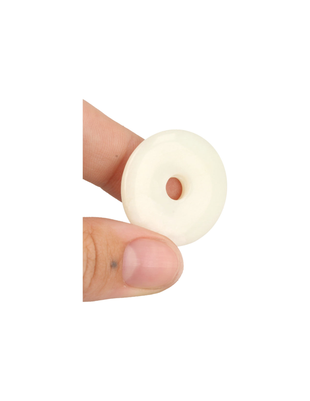 Serpentin donut, grön, 30 mm