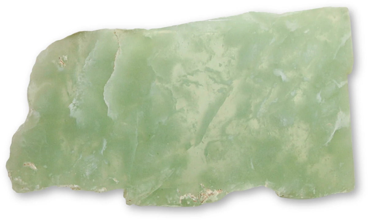 Serpentin skiva, polerad, 14,5 x 7,9 cm, nr 10