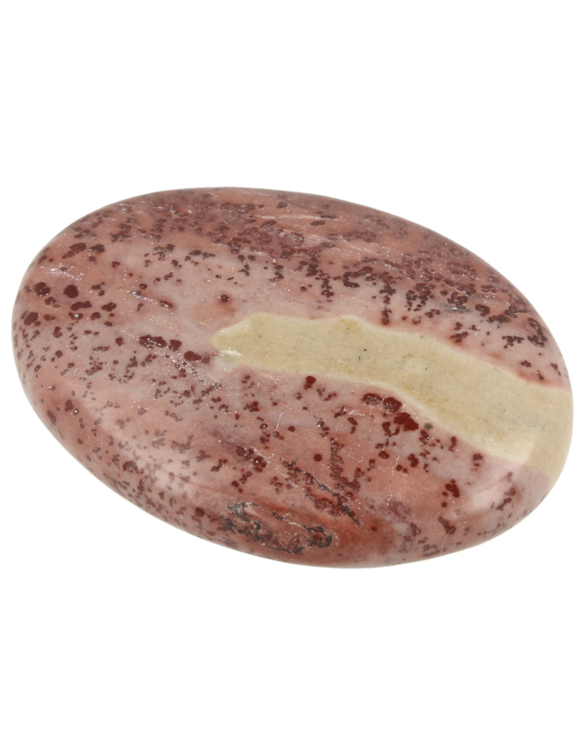 Chokladjaspis ficksten, brun, 3 till 5 cm