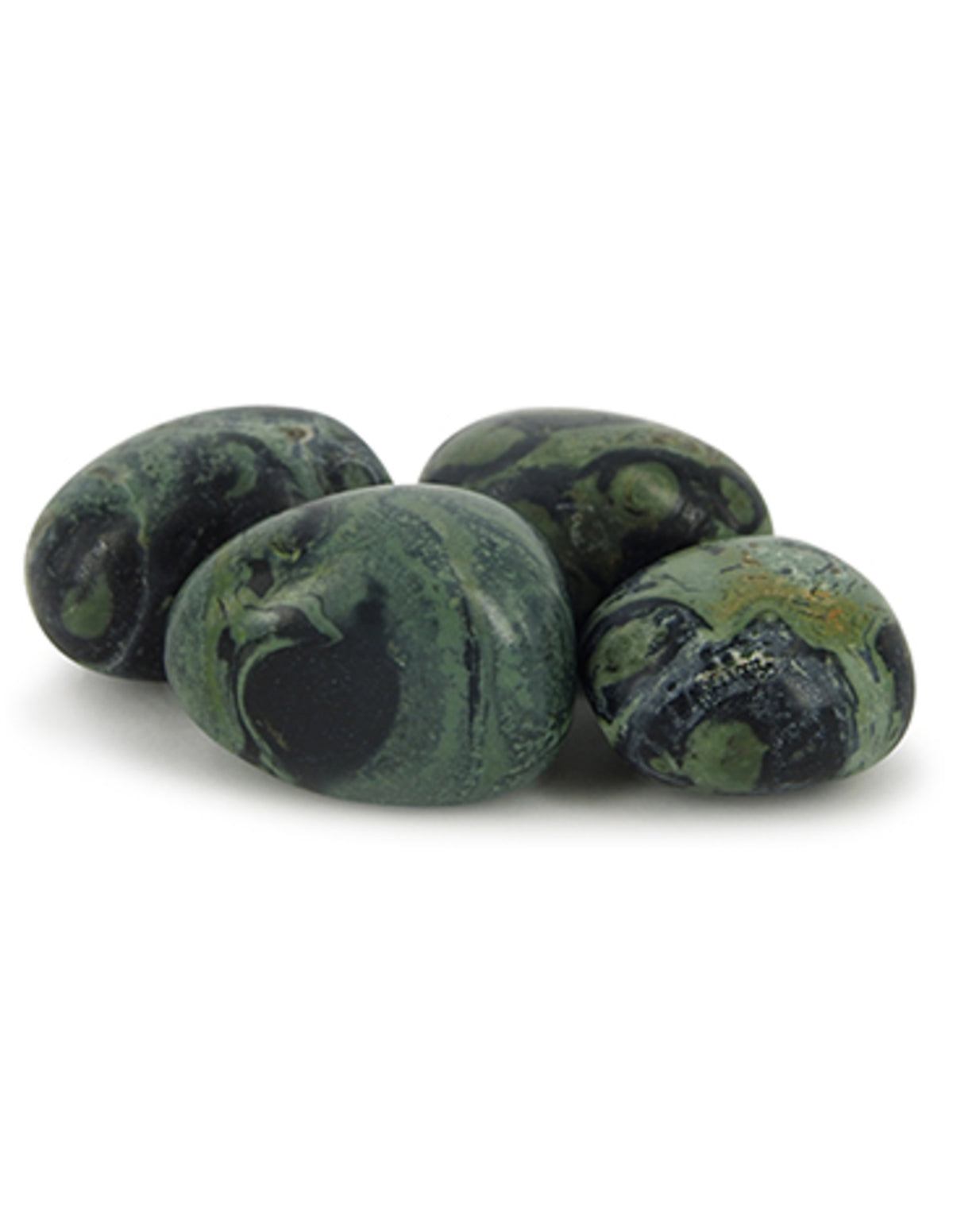 Kambaba jaspis trumlade stenar, 50 g, 20 till 40 mm