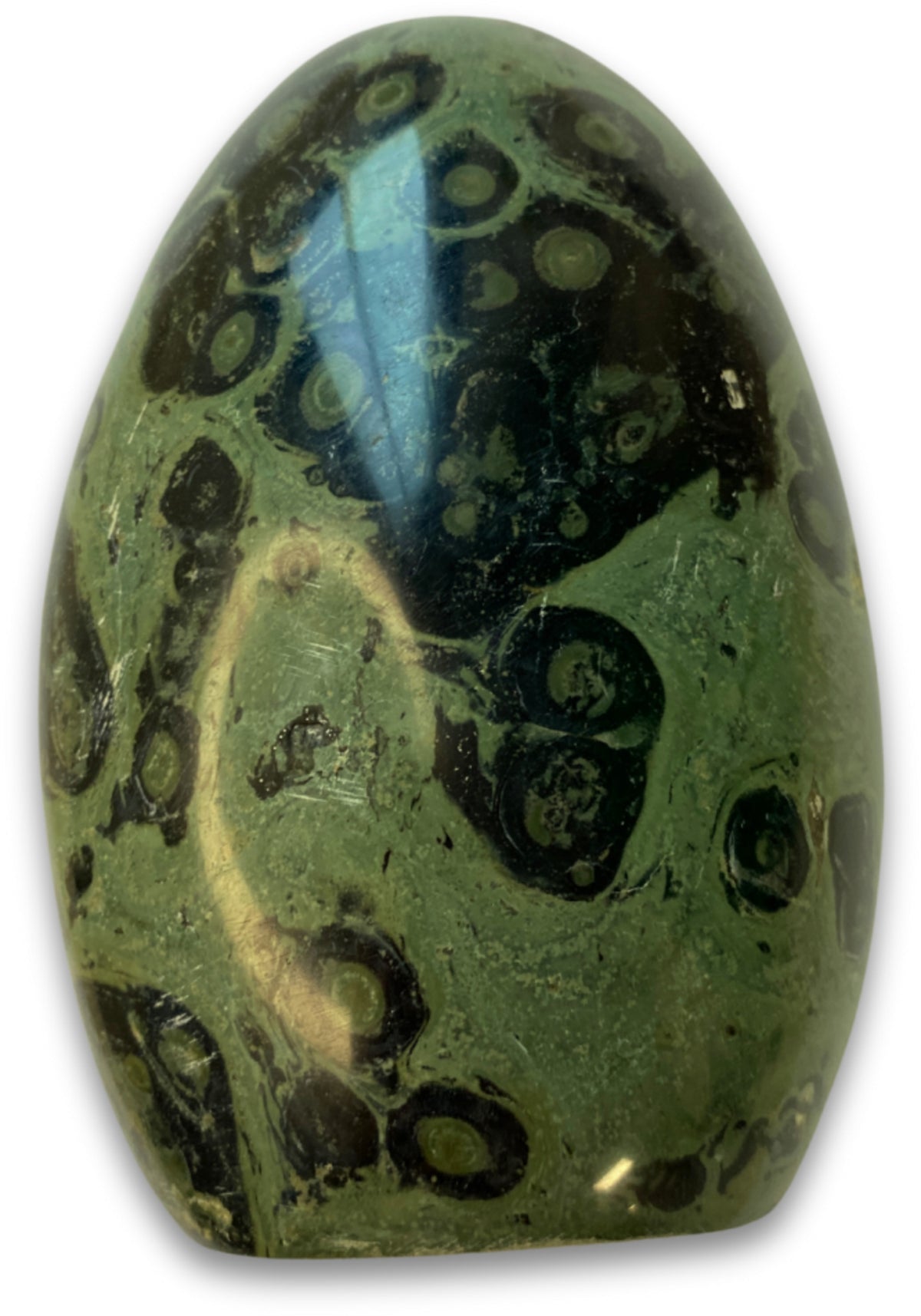 Kambaba jaspis skulptur, 11,9 cm, nr 10