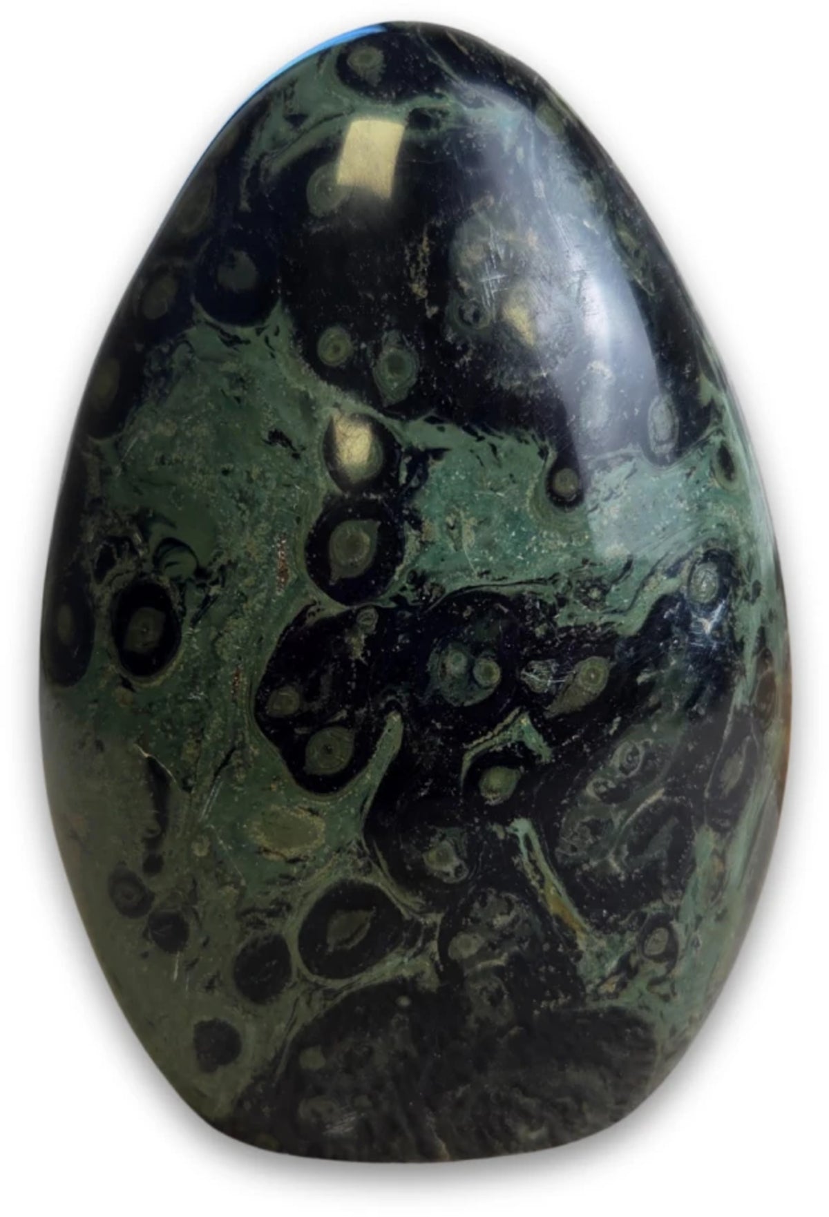 Kambaba jaspis skulptur, 13,5 cm, nr 16
