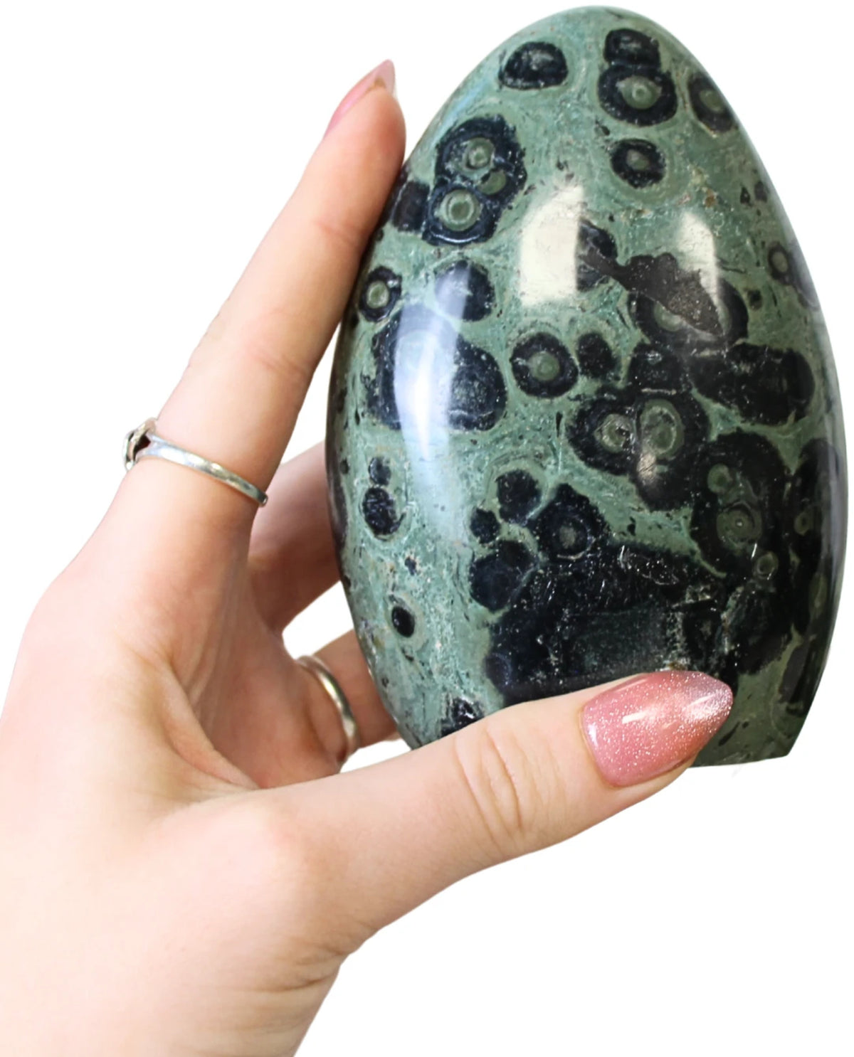 Kambaba jaspis skulptur, 11,4 cm, nr 20