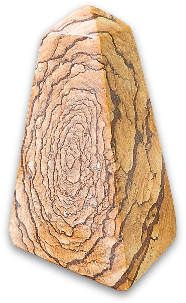 Landskapsjaspis obelisk, 7,7 cm