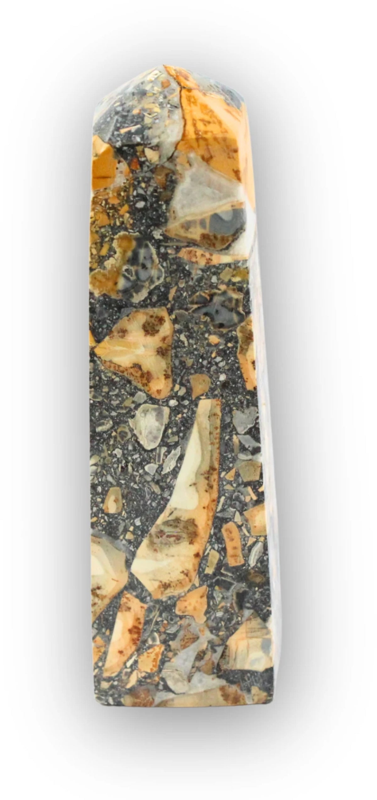 Maligano jaspis obelisk, 9 cm, nr 14