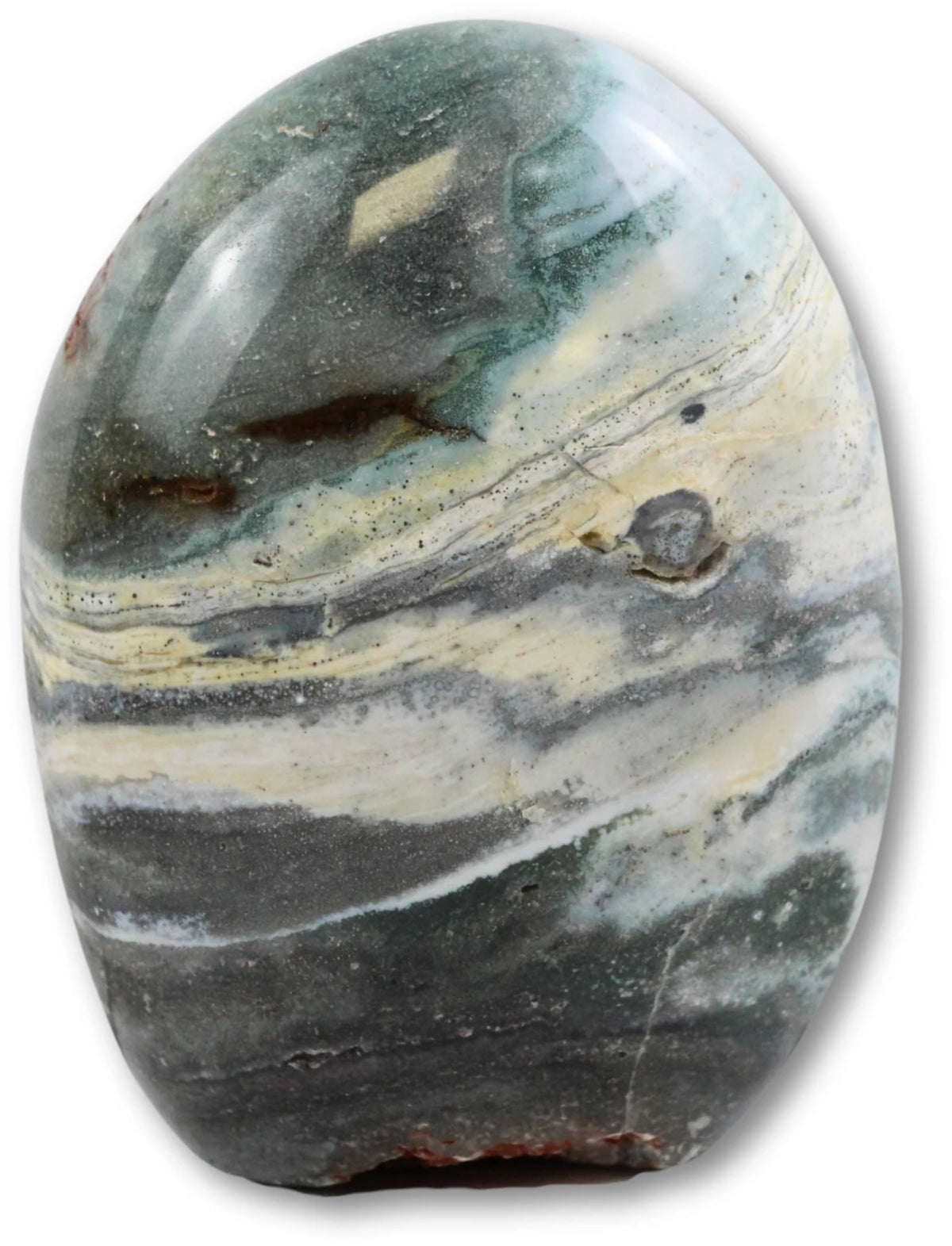 Oceanjaspis skulptur, 11,1 cm, nr 04