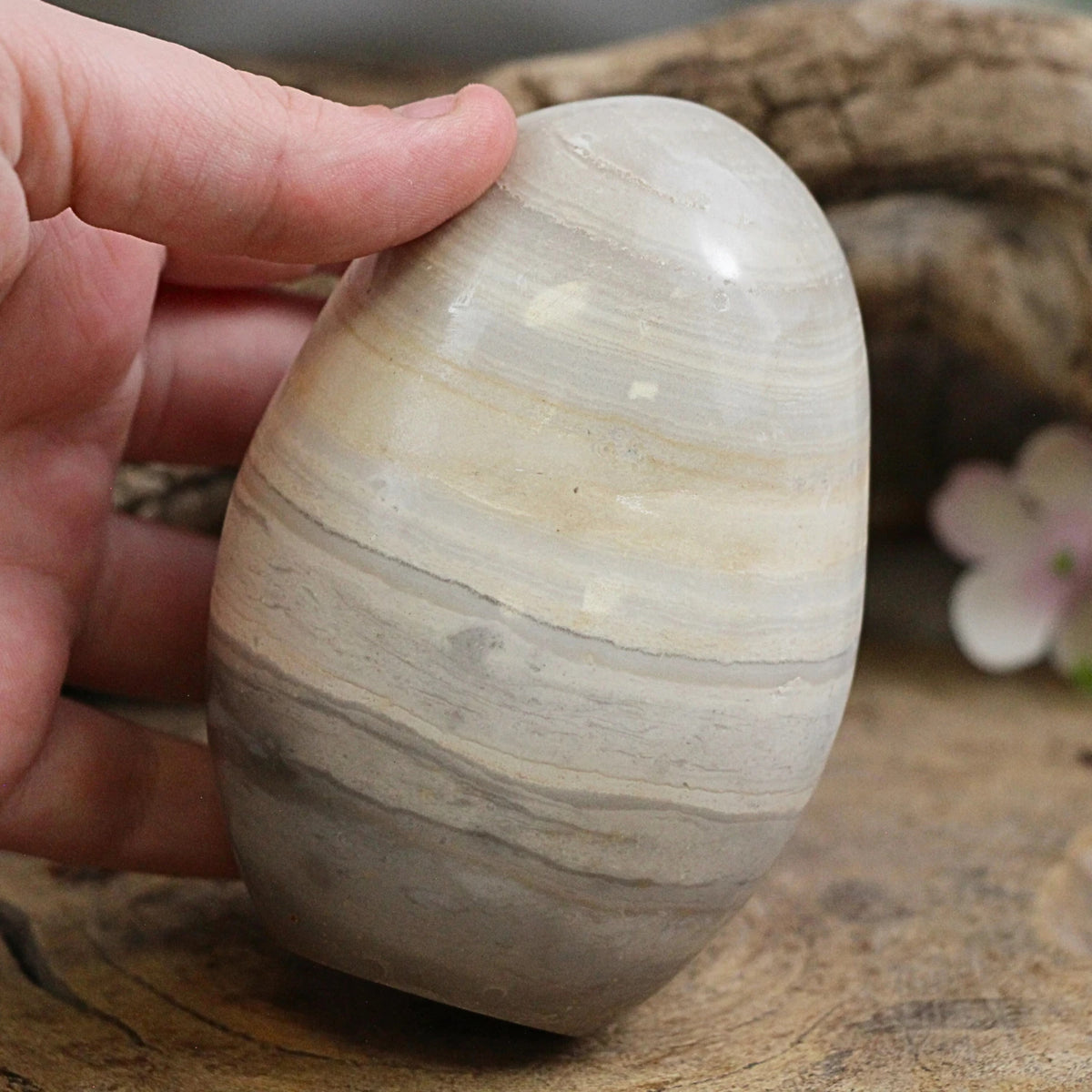 Oceanjaspis skulptur, 9,9 cm, nr 05