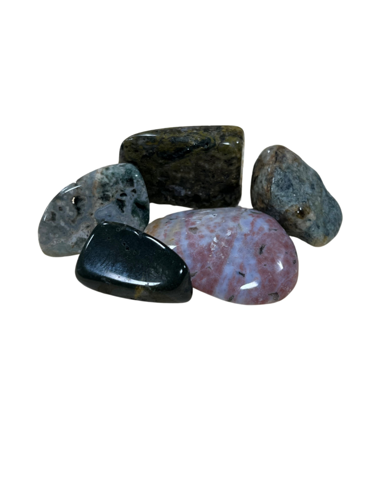 Oceanjaspis trumlade stenar, Madagaskar, 500 g