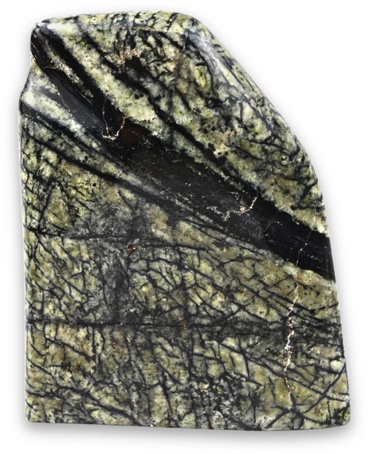 Jungle jaspis skulptur, 10 x 2 x 8 cm, 0,29 kg, nr 10