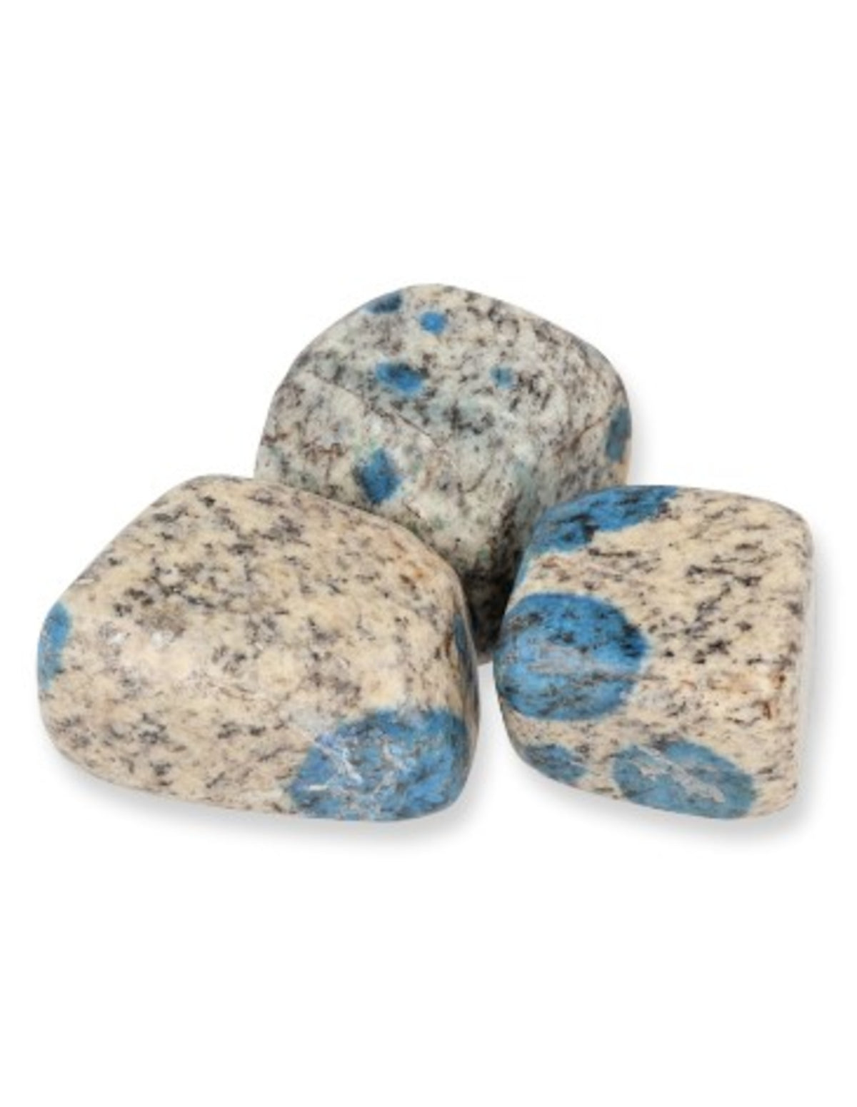 K2 trumlade stenar (azurit i granit), 100 g