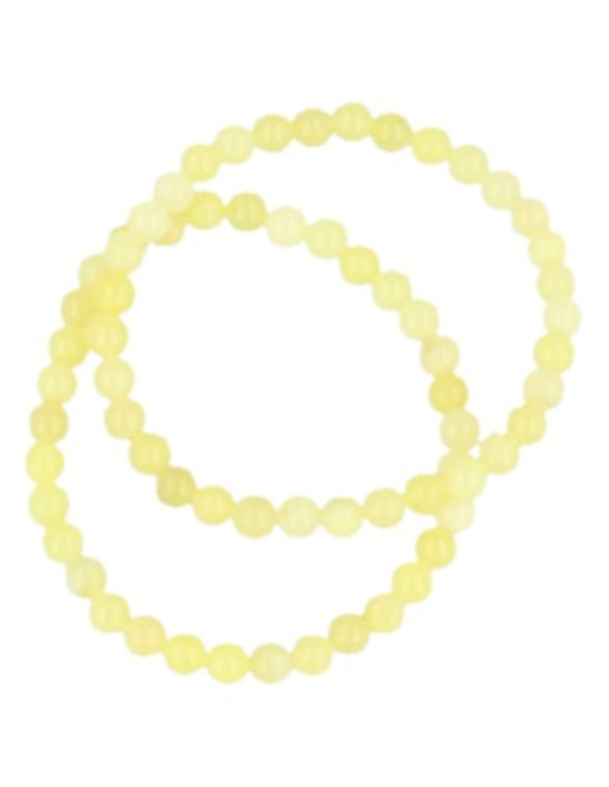 Jade armband för barn, olivgröna pärlor, 4 mm, 15 cm