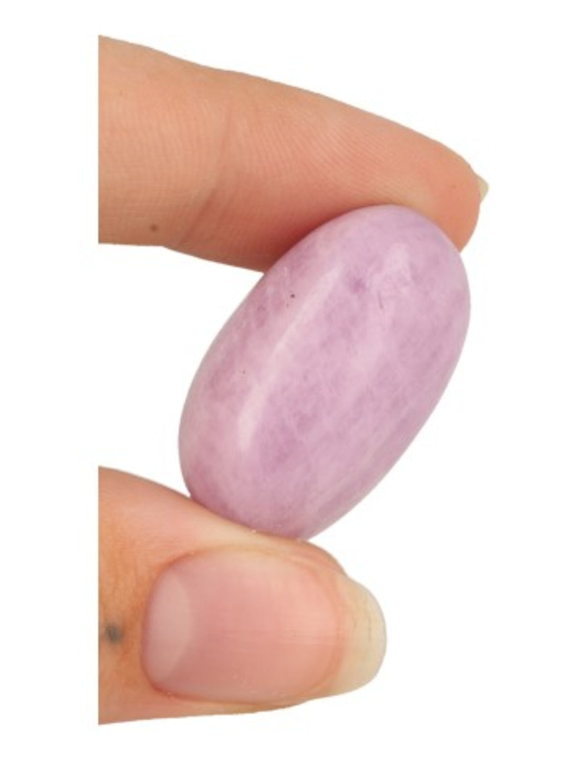Kunzit trumlad sten, rosa, A-kvalitet, 2 till 3 cm