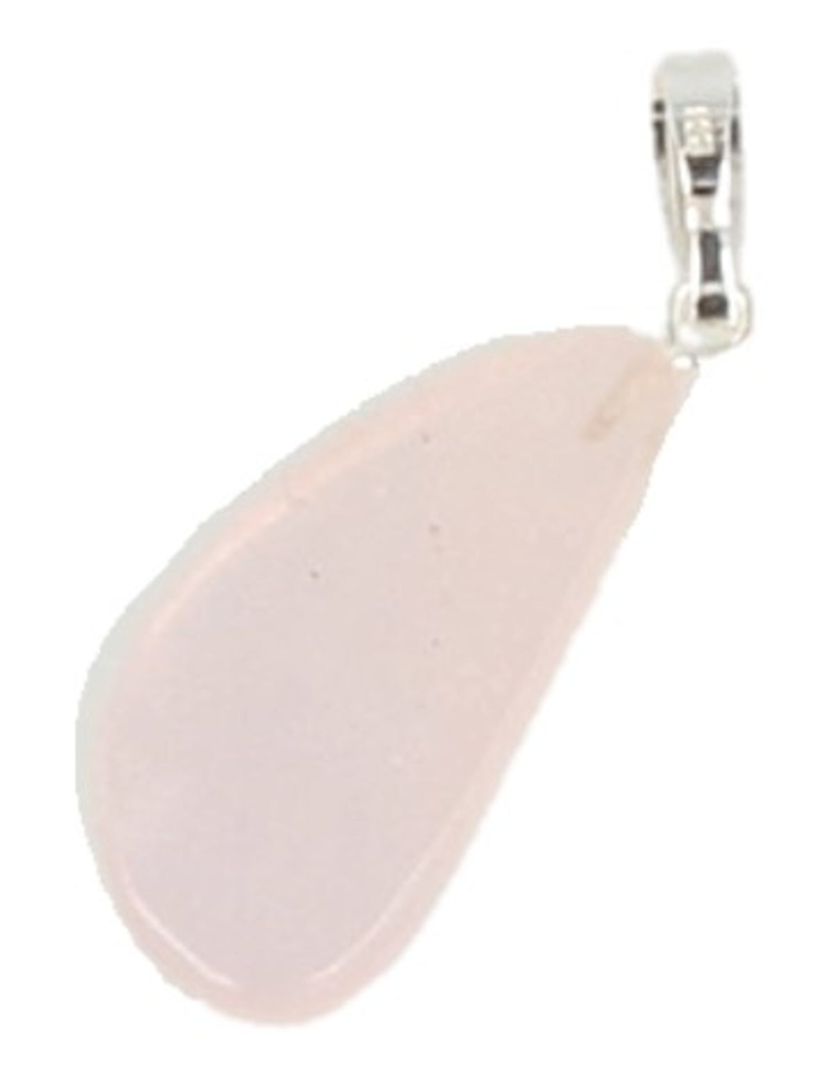 Kunzit hänge med silverögla, 4 cm
