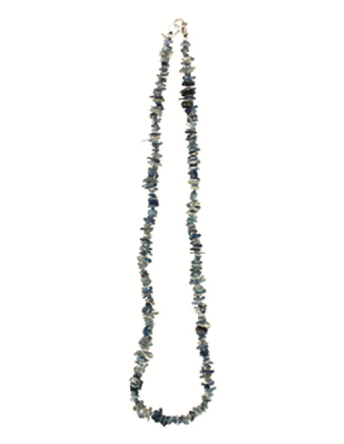 Kyanit halsband med splitstenar, 5 till 10 mm