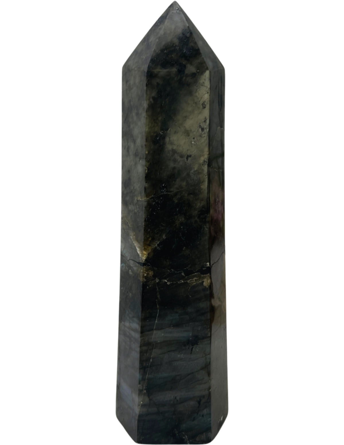 Labradorit spets, 19 cm, 812 g, nr 08