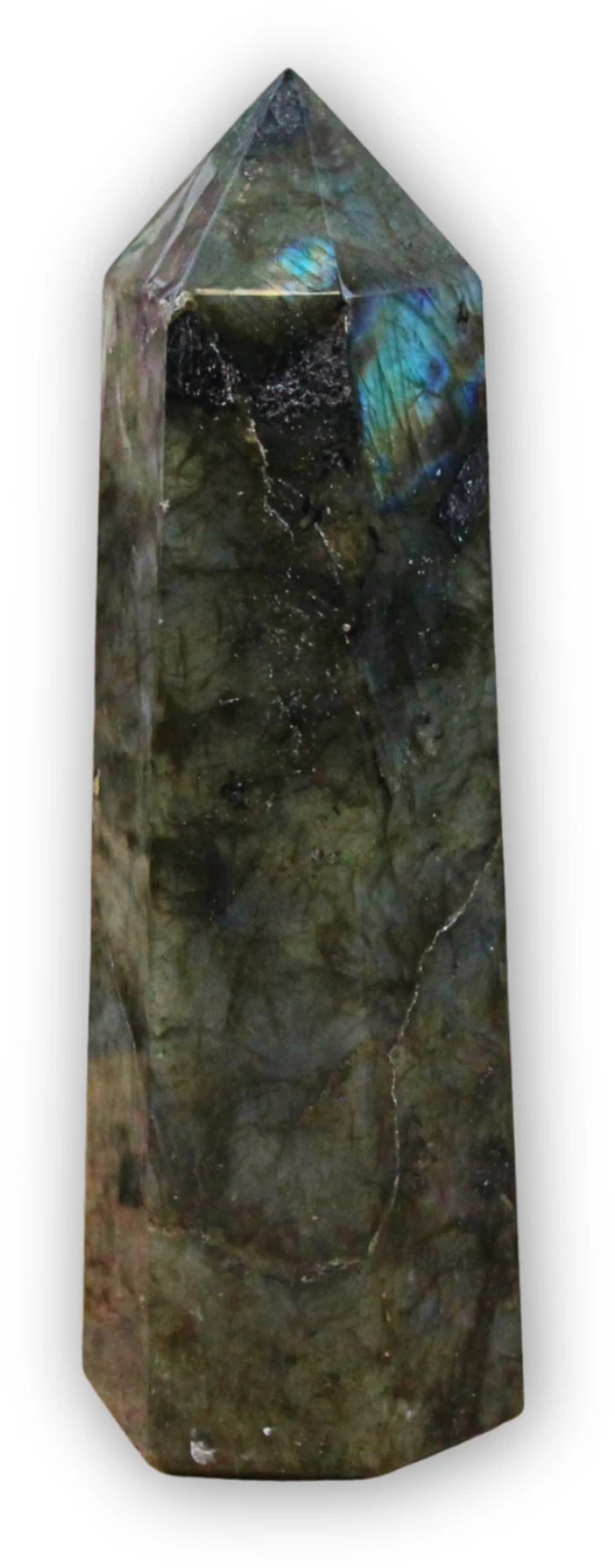 Labradorit spets, 17 cm, nr 15