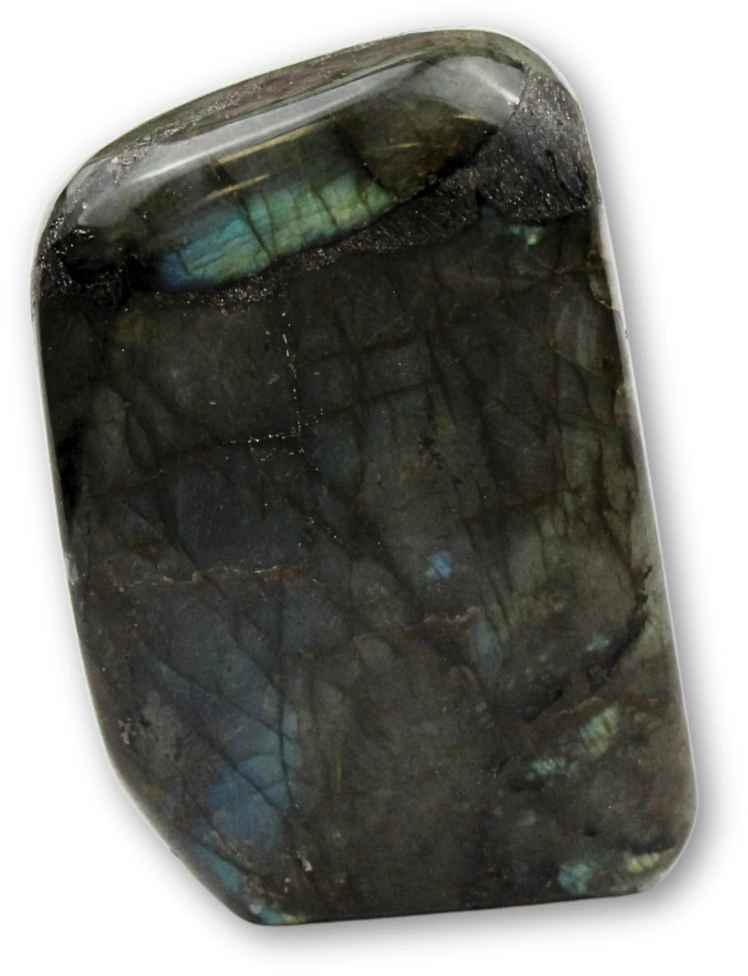Labradorit skulptur, polerad, 650 till 750 g