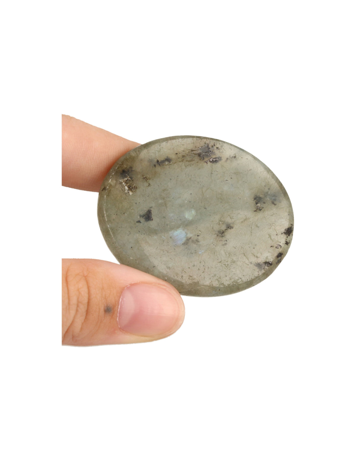 Labradorit ficksten, 3 till 5 cm, Madagaskar