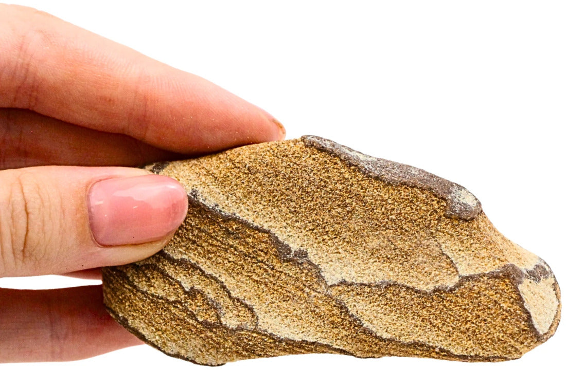 Sandsten landskapsskulptur, 6 till 8 cm, från Utah