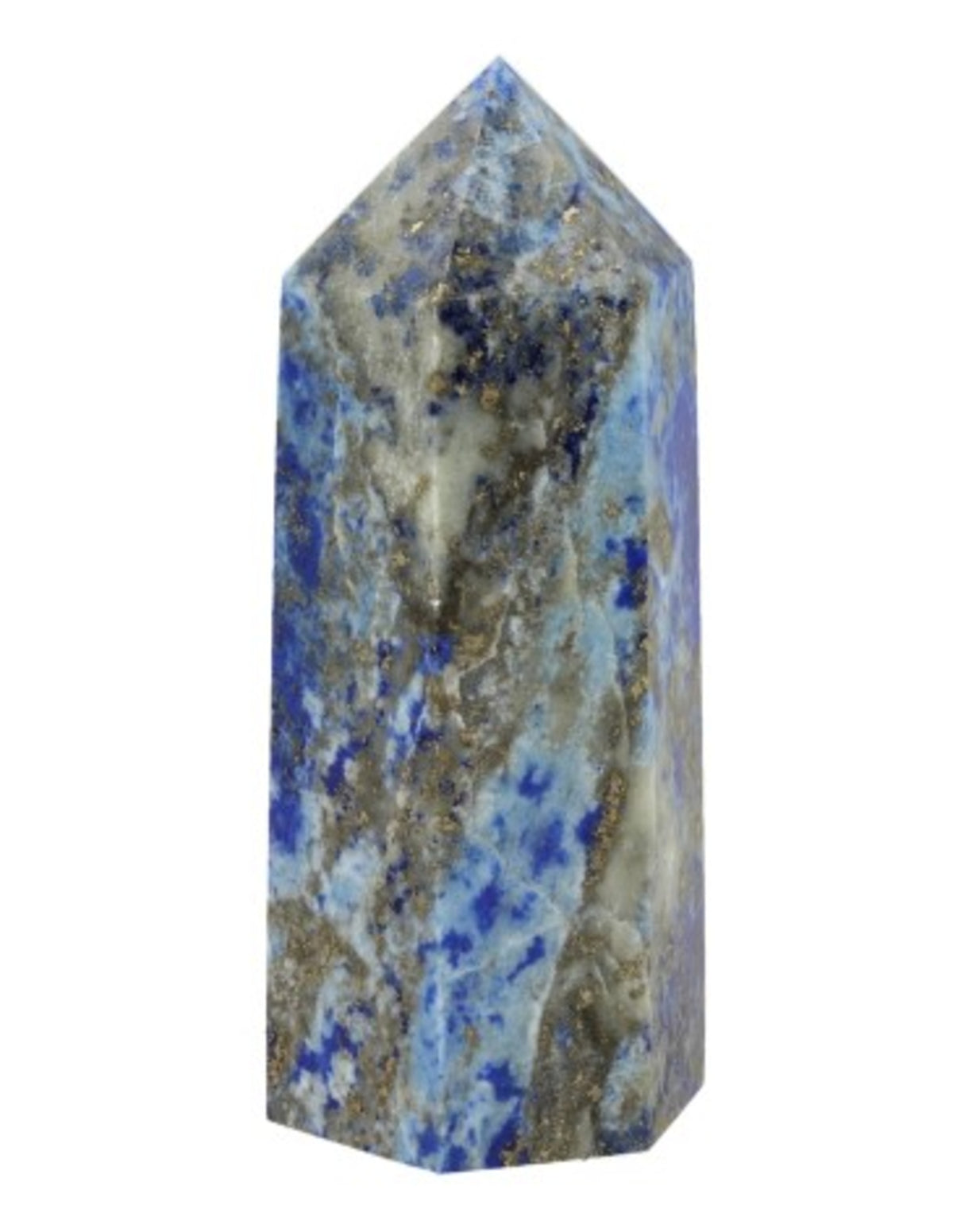 Lapis lazuli spets, 7 till 8 cm, 100 till 125 g
