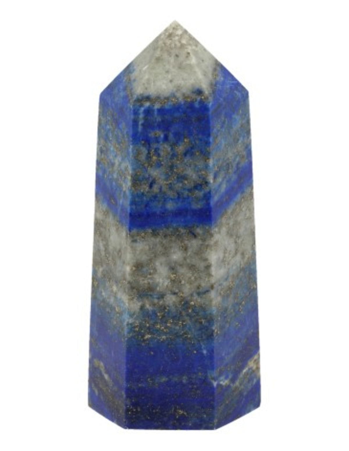 Lapis lazuli spets, 7 till 8 cm, 100 till 125 g