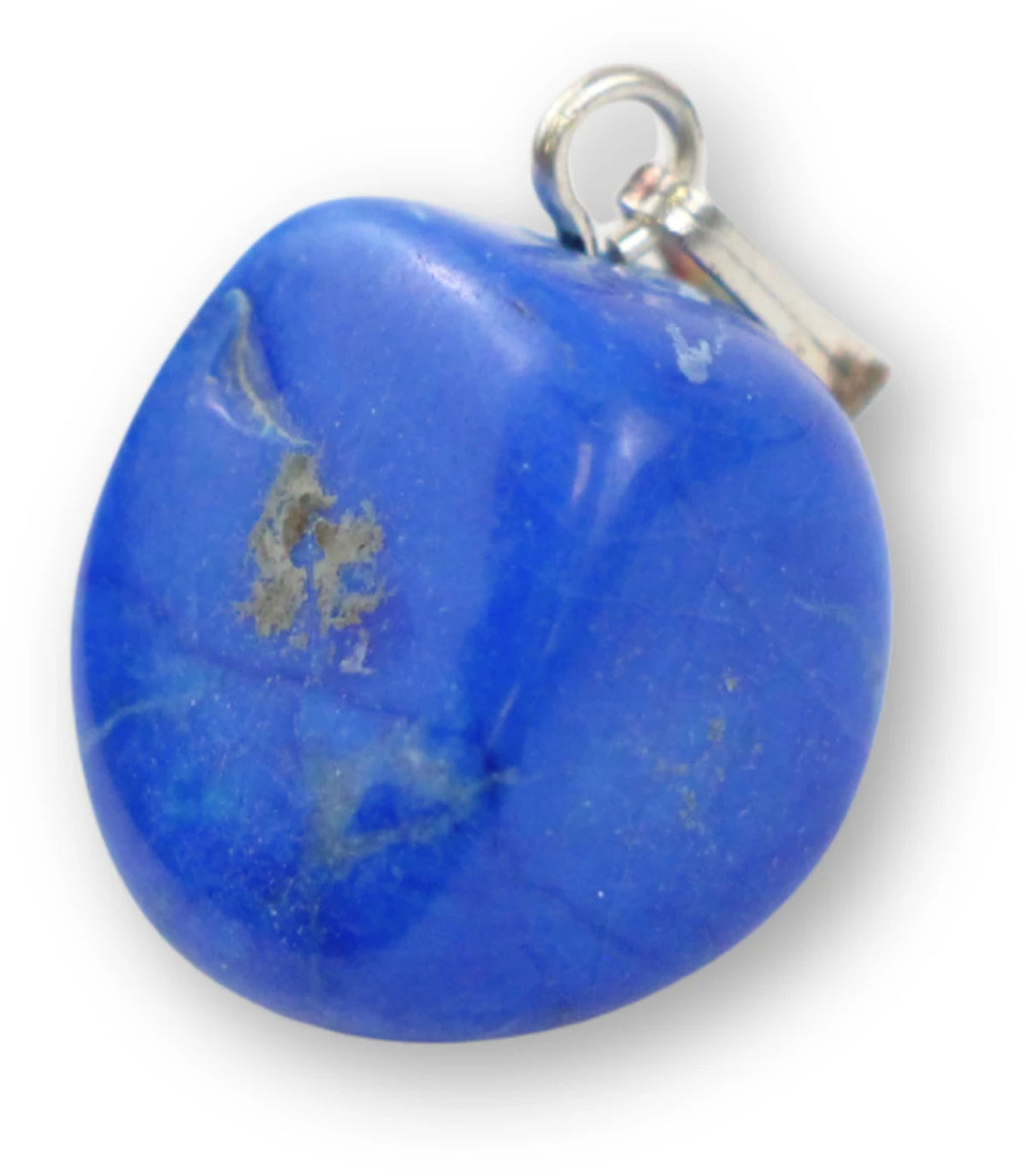 Lapis lazuli hänge, borrat, ca 1,5 cm, 4 g