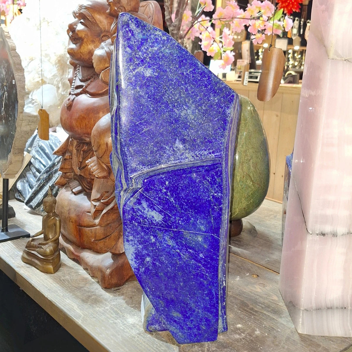 Lapis lazuli skulptur, stor, 55 cm, nr 82