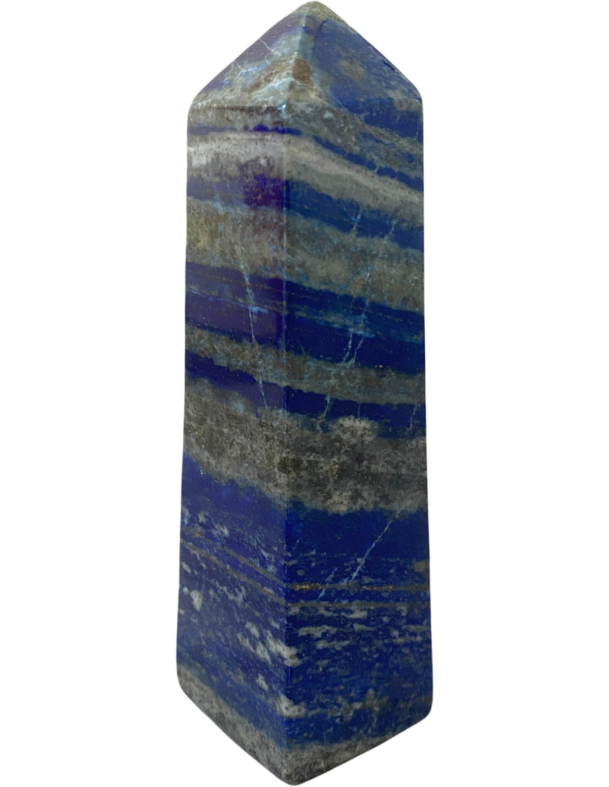 Lapis lazuli obelisk, 15 cm, 613 g, nr 01