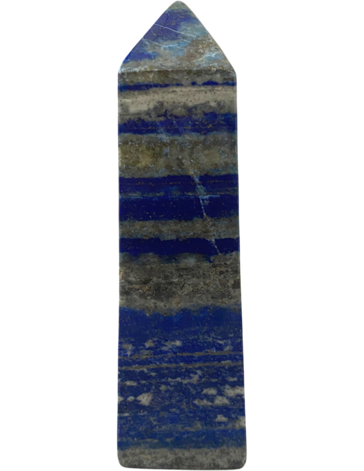 Lapis lazuli obelisk, 15 cm, 613 g, nr 01