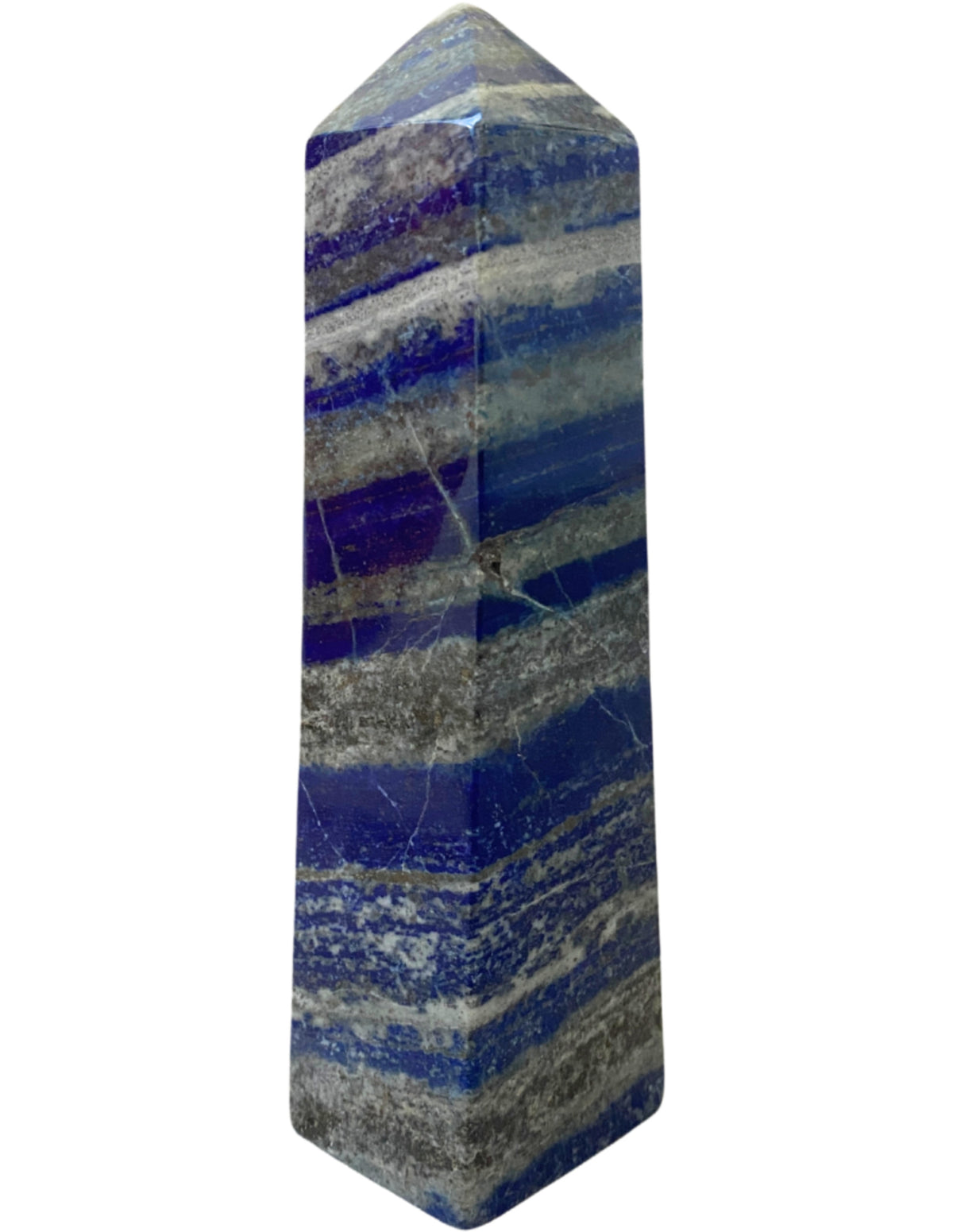 Lapis lazuli obelisk, 18 cm, 815 g, nr 02