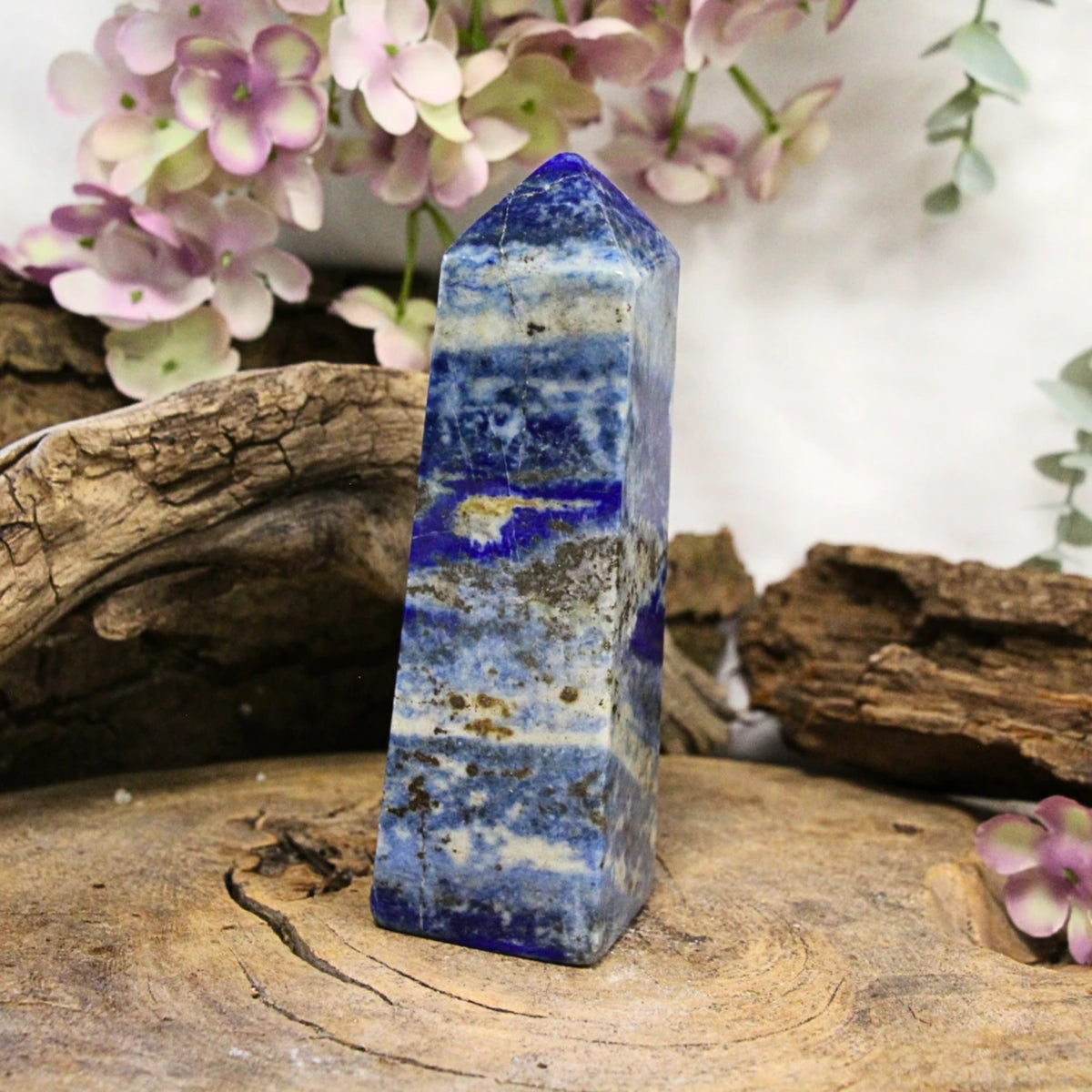 Lapis lazuli obelisk, 13,2 cm, 440 g, nr 6