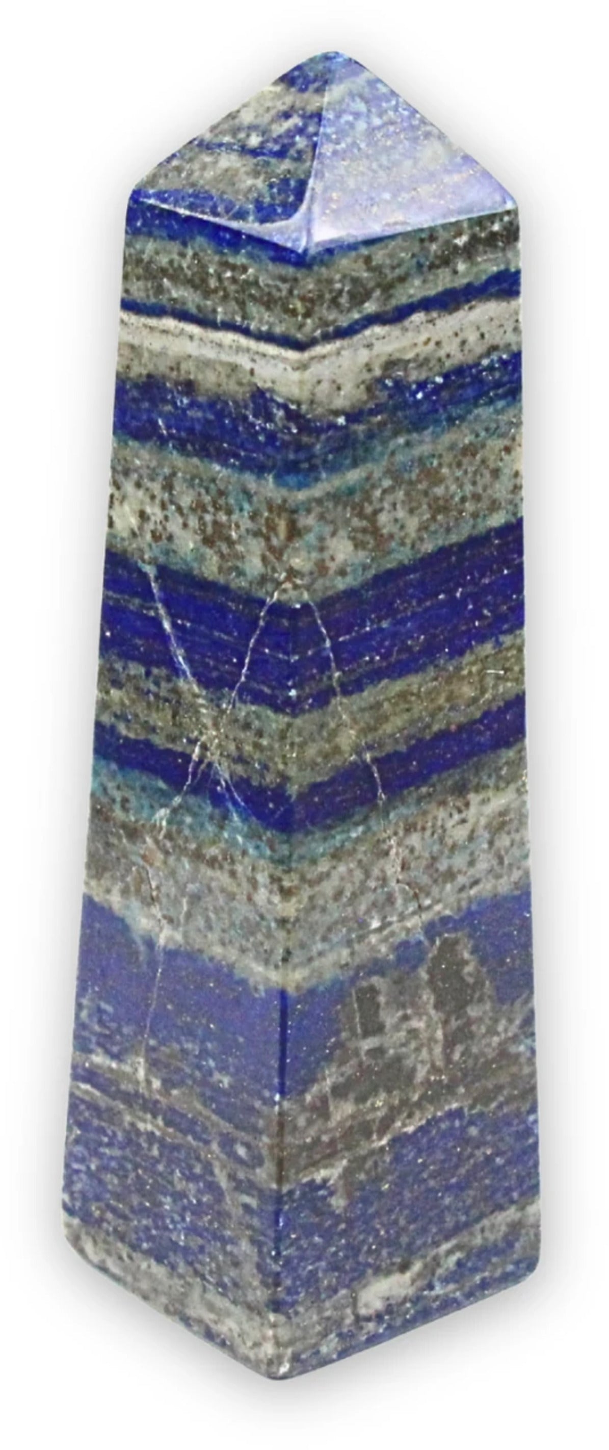 Lapis lazuli obelisk, 13,3 cm, nr 15