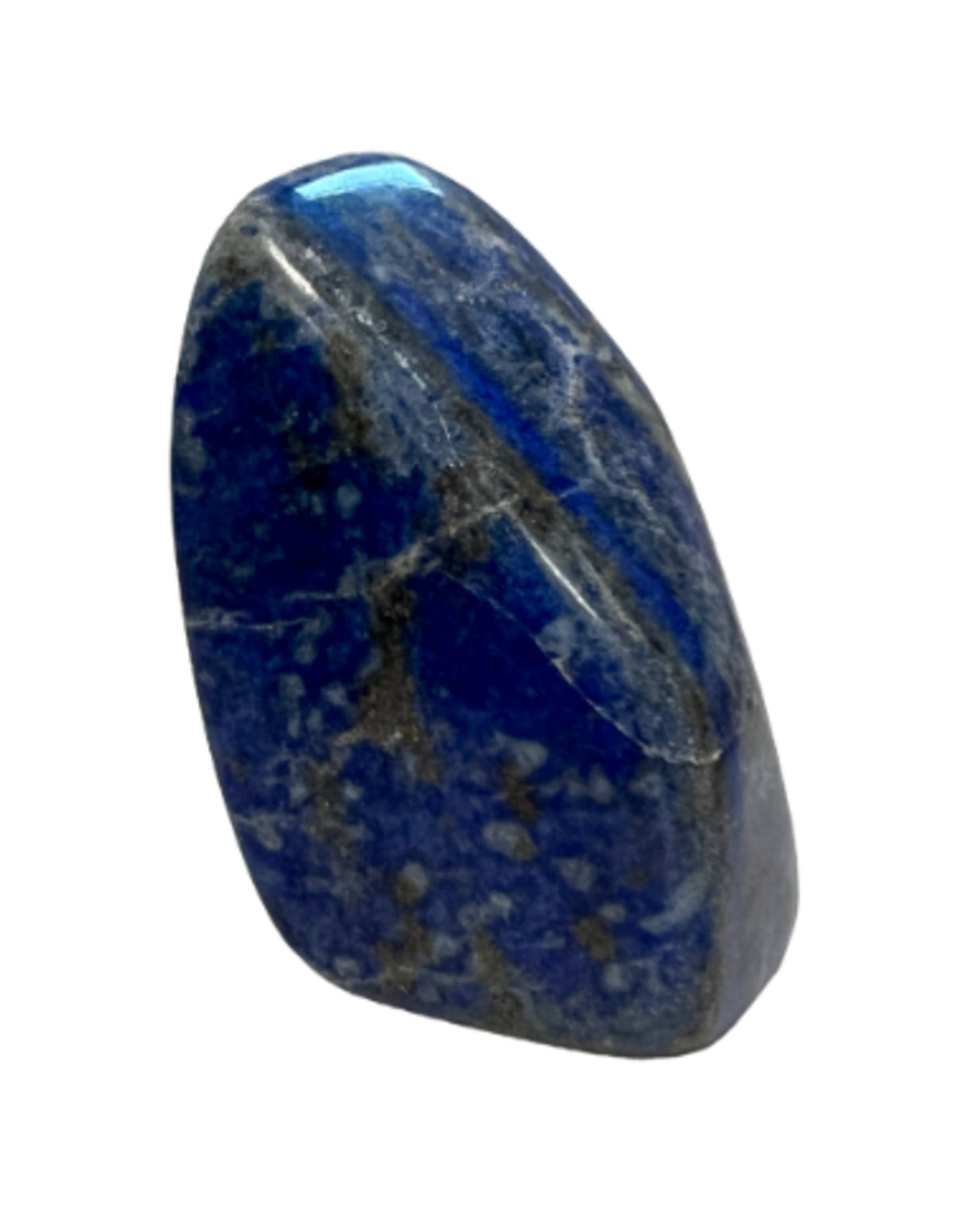 Lapis lazuli skulptur, polerad, 150 till 200 g