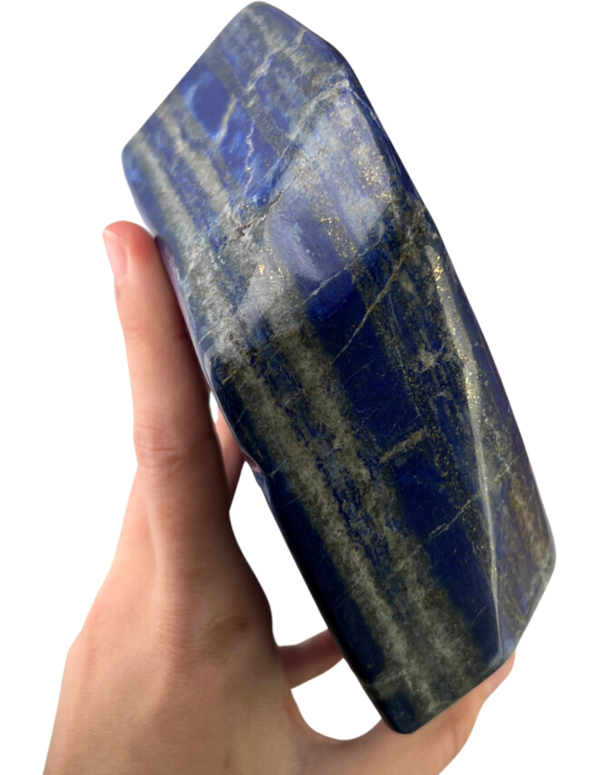 Lapis lazuli skulptur, 20 cm, 3,555 kg, nr 08