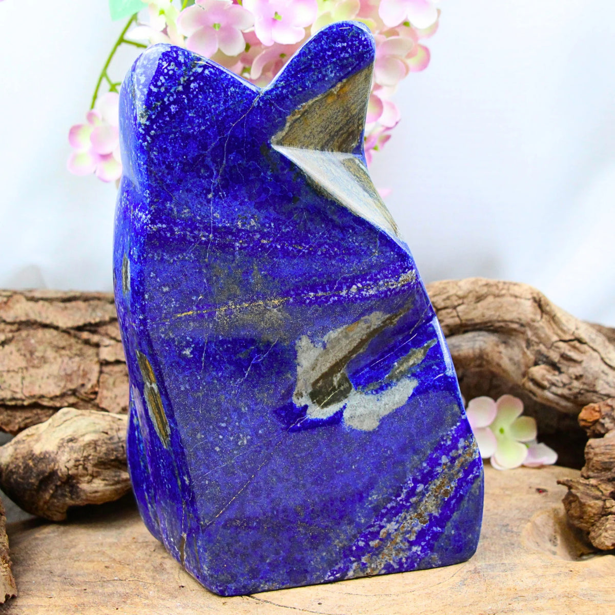 Lapis lazuli skulptur, 21 cm, nr 21