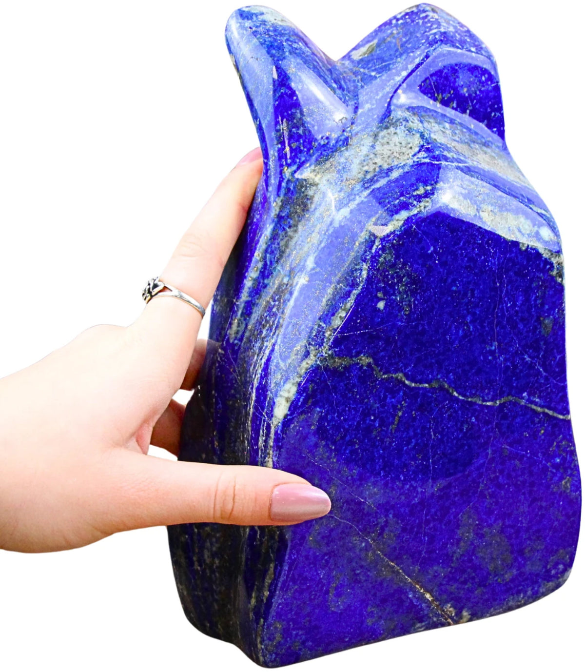 Lapis lazuli skulptur, 21 cm, nr 21