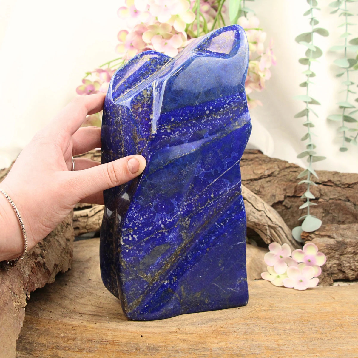 Lapis lazuli skulptur, 24 cm, nr 22