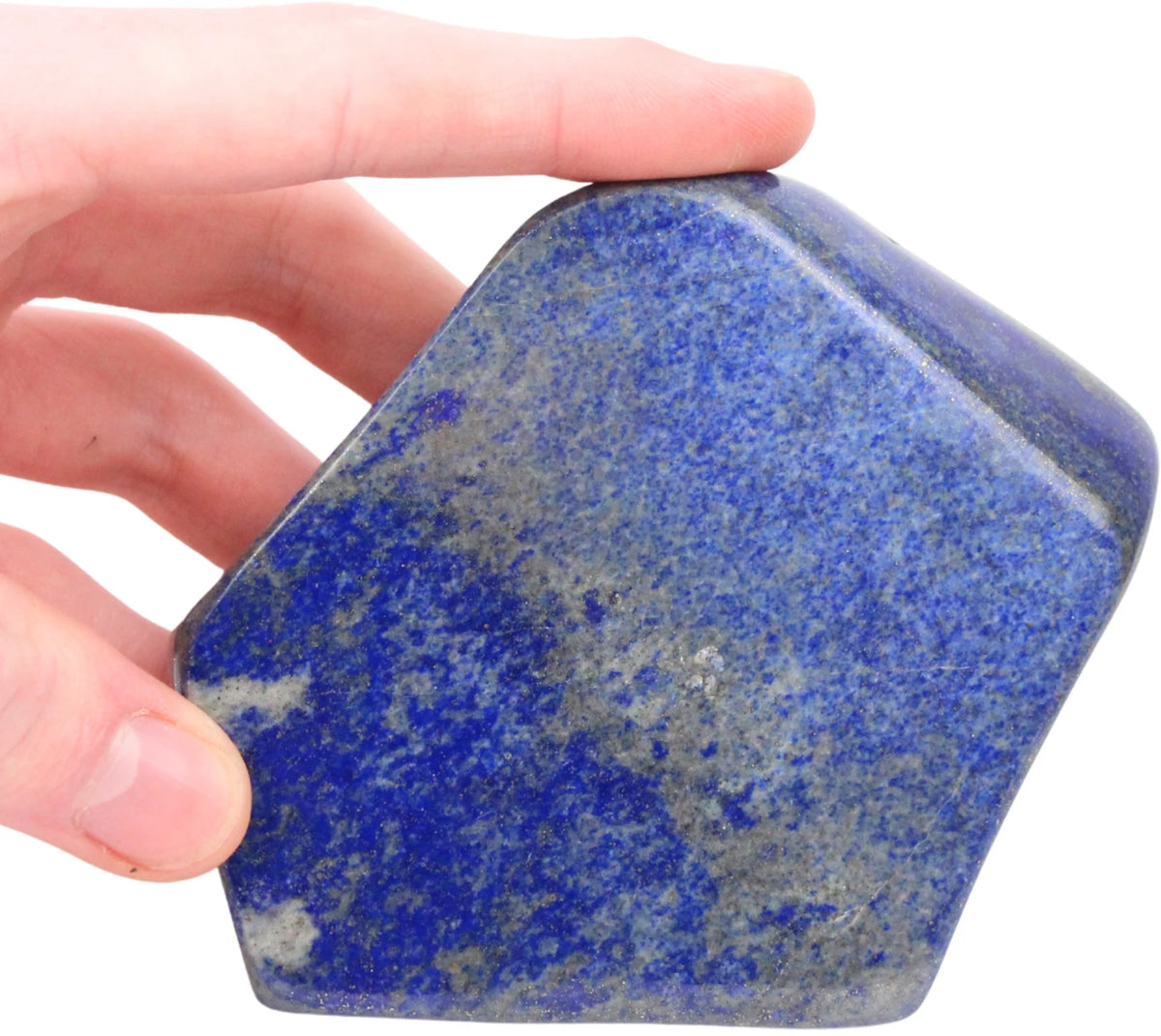 Lapis lazuli skulptur, 10 x 8,8 x 2,2 cm, nr 24