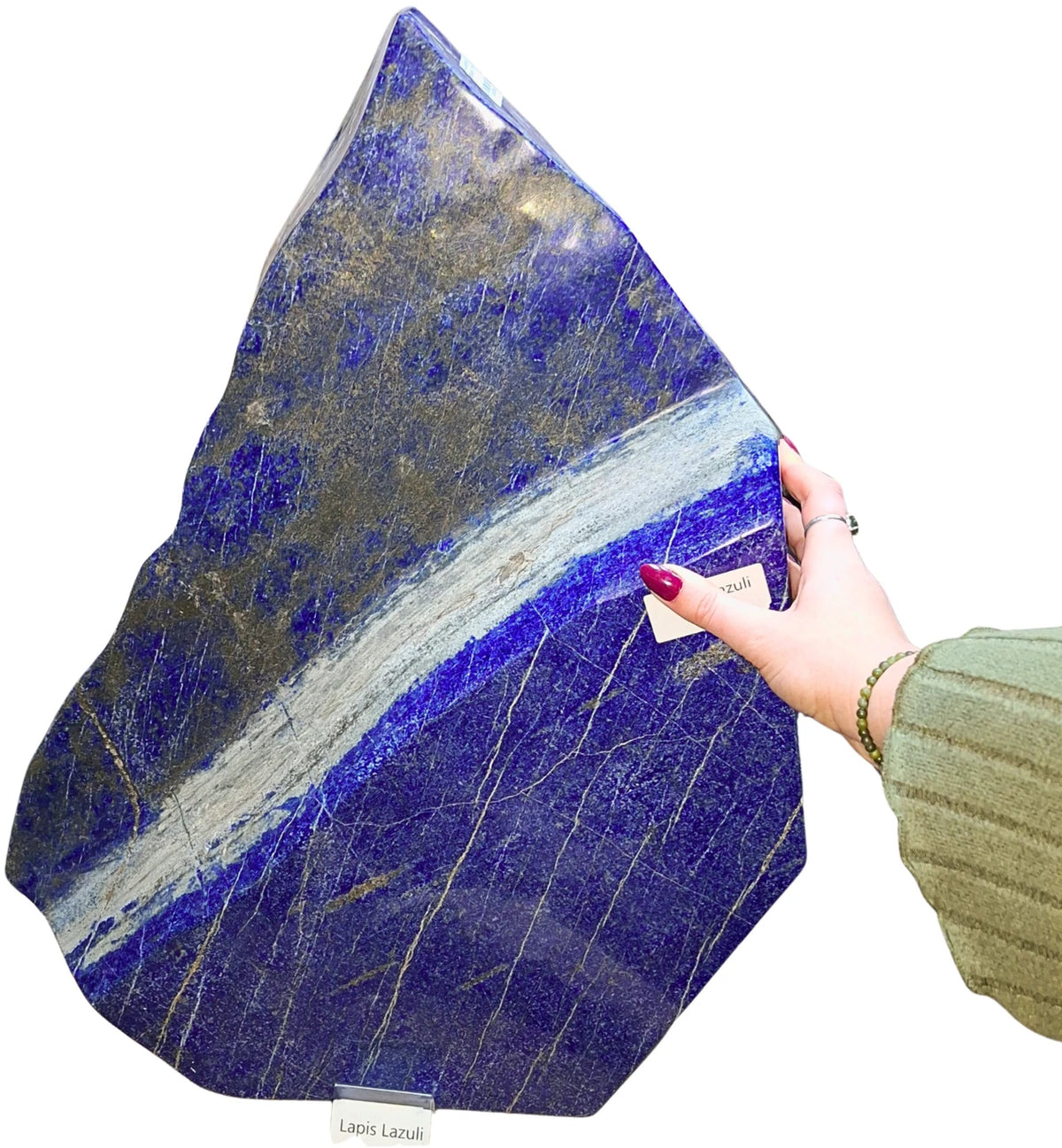 Lapis lazuli skulptur, 56 cm, 65 kg, nr 387